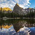 Lone Eagle Peak and Mirror Lake
