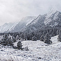 The Flatirons - Winter